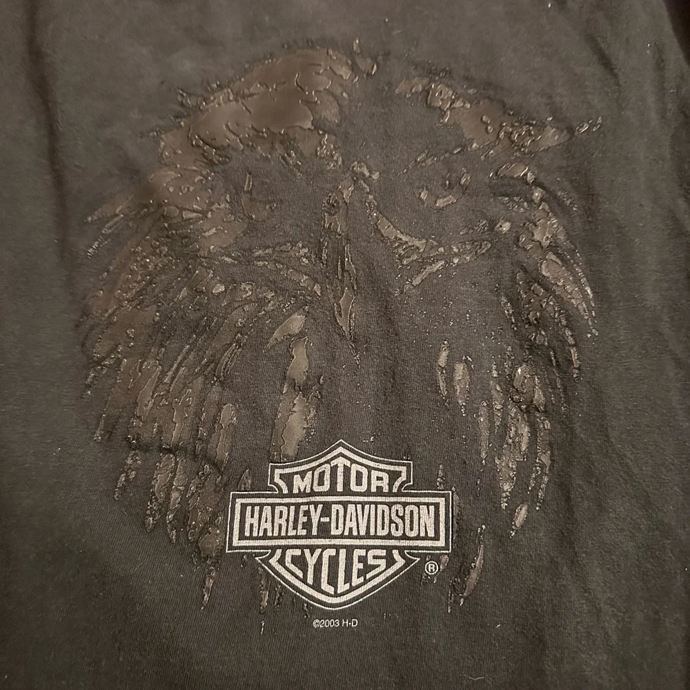 vintage 2003 harley davidson tshirt - Picture 4 of 5